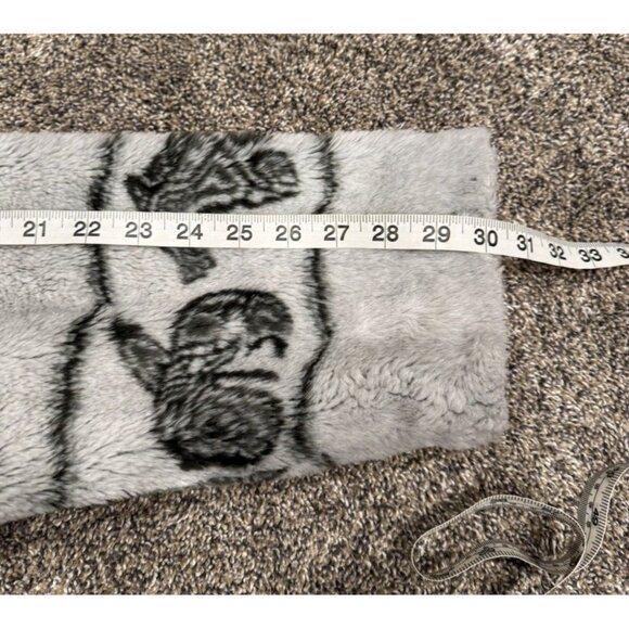 Vintage Northern Lifestyles Faux Fur Jacket Grey Design - Picture 6 of 6